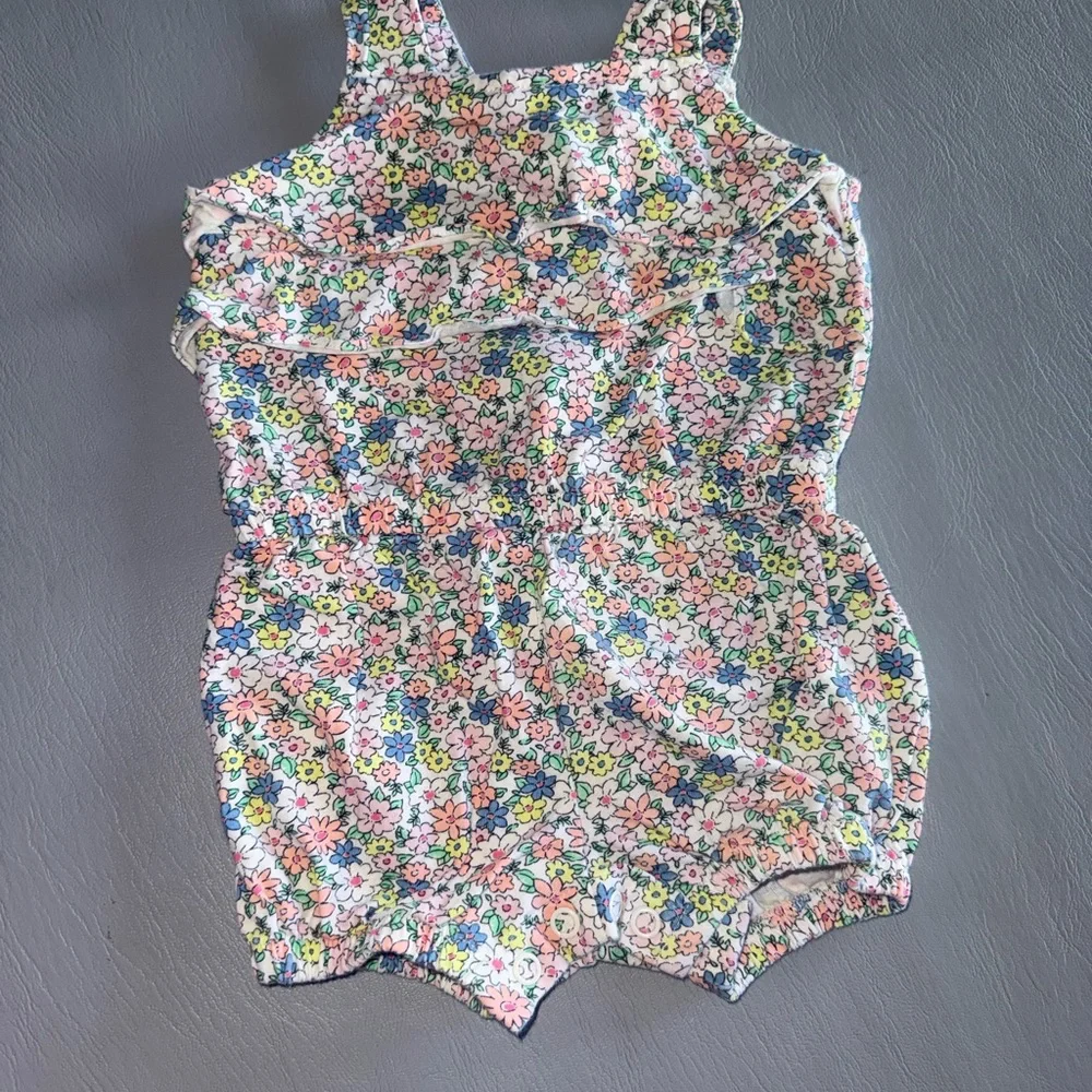 Carter's Pastel‎ Floral Romper